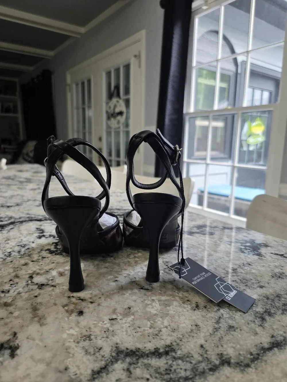 Madden NYC Women's Mesh Pointed Toe Heels. NEW!